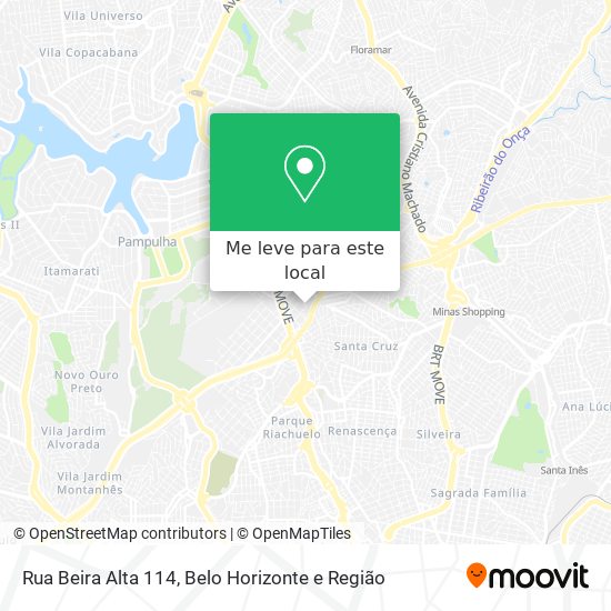 Rua Beira Alta 114 mapa