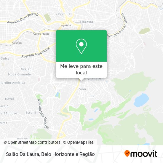 Salão Da Laura mapa