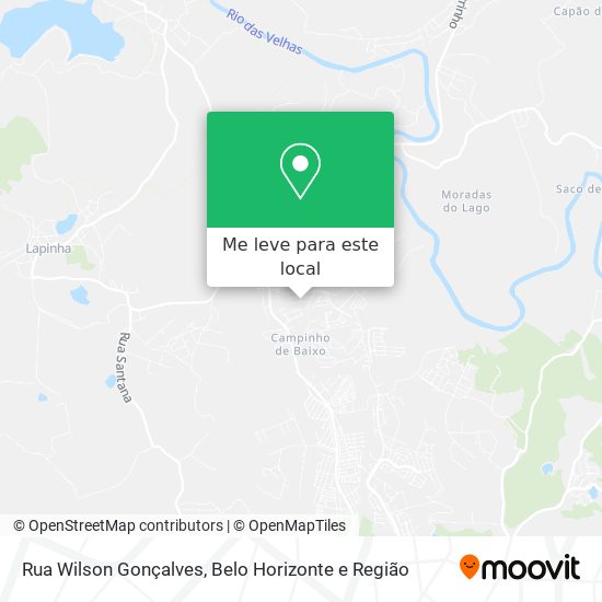 Rua Wilson Gonçalves mapa