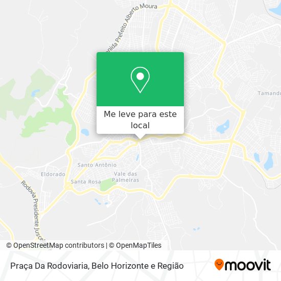 Praça Da Rodoviaria mapa
