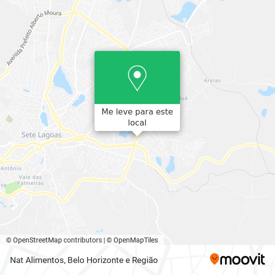 Nat Alimentos mapa