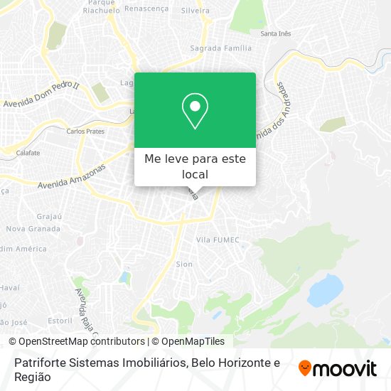 Patriforte Sistemas Imobiliários mapa