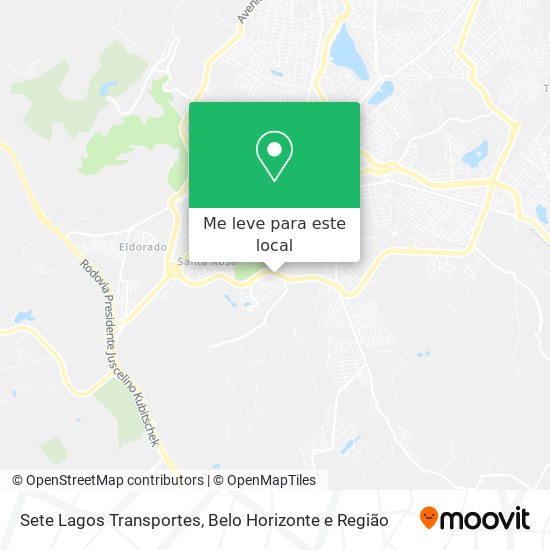 Sete Lagos Transportes mapa