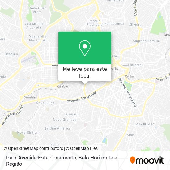 Park Avenida Estacionamento mapa
