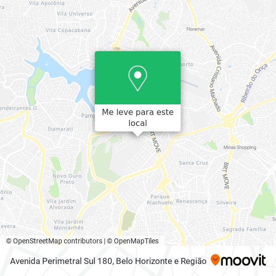 Avenida Perimetral Sul 180 mapa