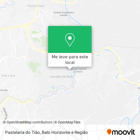 Pastelaria do Tião mapa