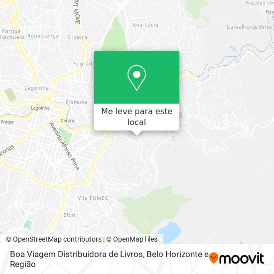 Boa Viagem Distribuidora de Livros mapa