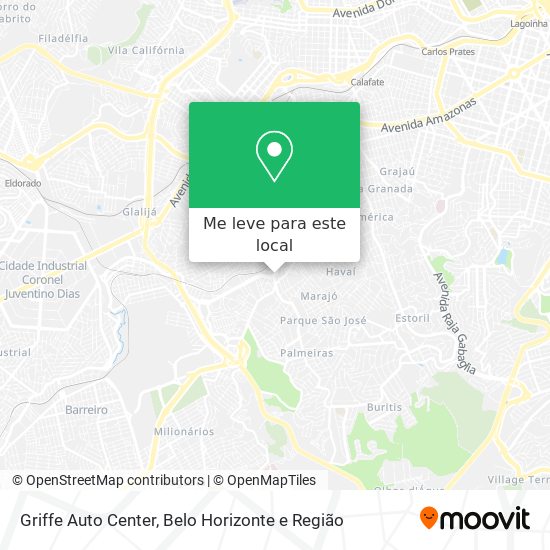 Griffe Auto Center mapa
