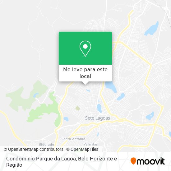 Condominio Parque da Lagoa mapa