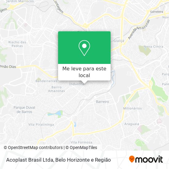 Acoplast Brasil Ltda mapa
