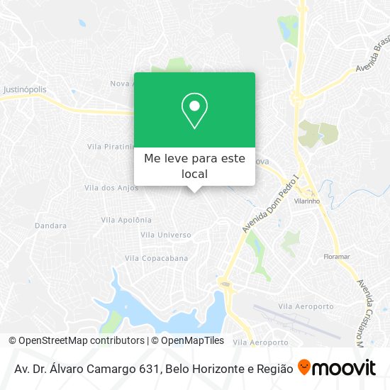 Av. Dr. Álvaro Camargo 631 mapa