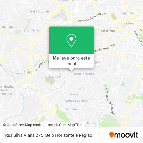 Rua Silva Viana 275 mapa