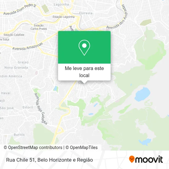 Rua Chile 51 mapa