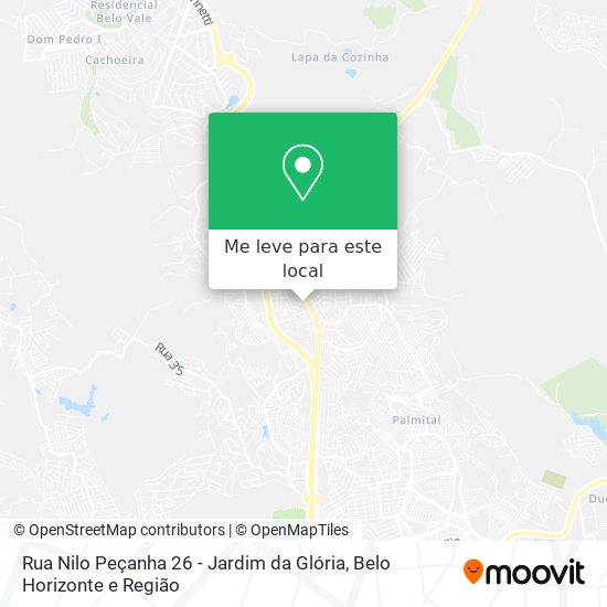 Rua Nilo Peçanha 26 - Jardim da Glória mapa