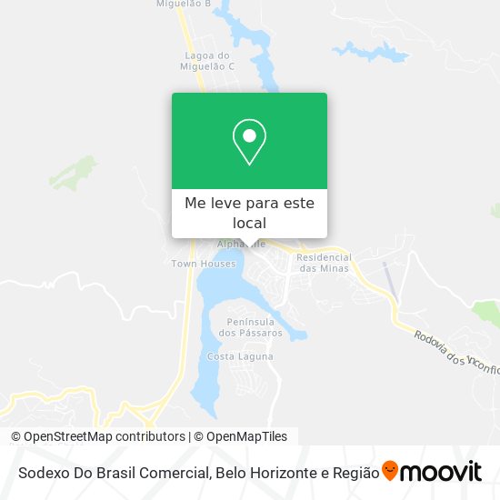Sodexo Do Brasil Comercial mapa