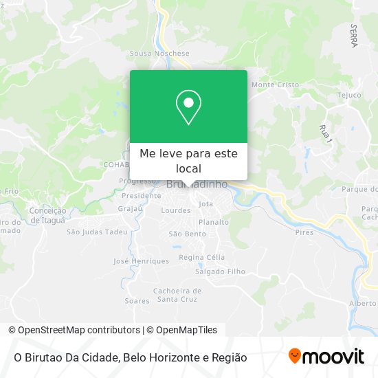 O Birutao Da Cidade mapa
