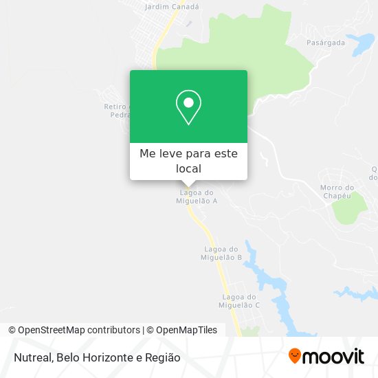 Nutreal mapa