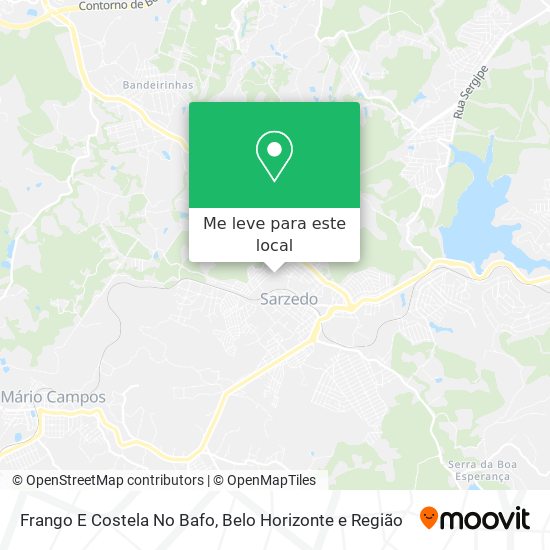 Frango E Costela No Bafo mapa