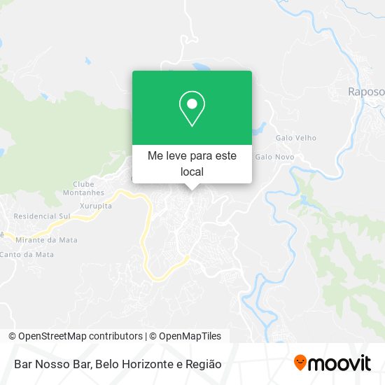 Bar Nosso Bar mapa