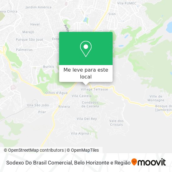 Sodexo Do Brasil Comercial mapa
