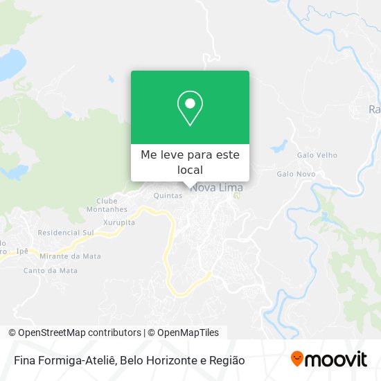 Fina Formiga-Ateliê mapa