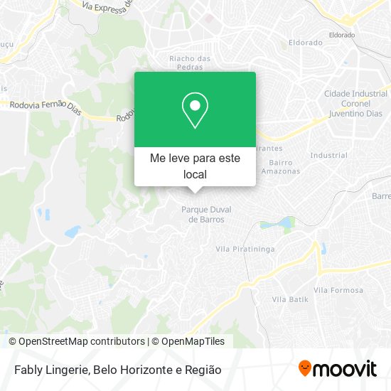 Fably Lingerie mapa