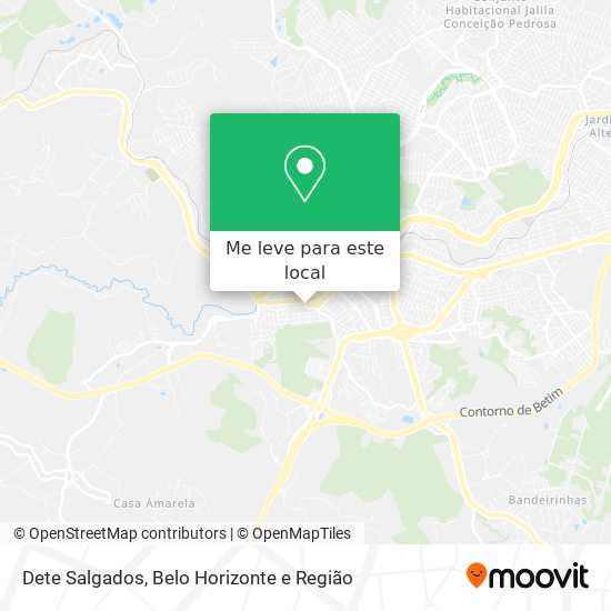 Dete Salgados mapa