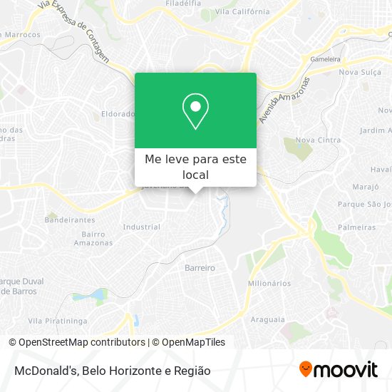 McDonald's mapa