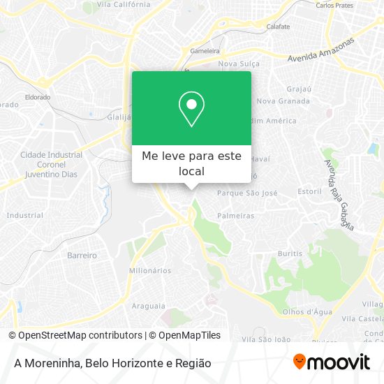 A Moreninha mapa