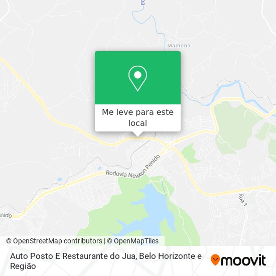 Auto Posto E Restaurante do Jua mapa