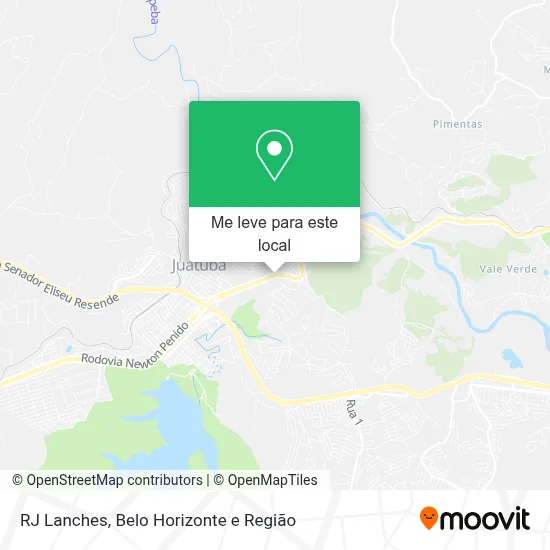 RJ Lanches mapa