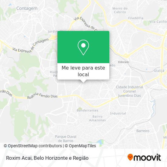 Roxim Acai mapa