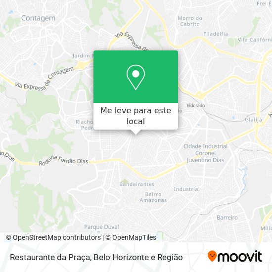 Restaurante da Praça mapa