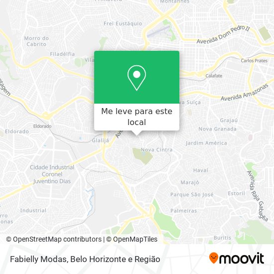 Fabielly Modas mapa