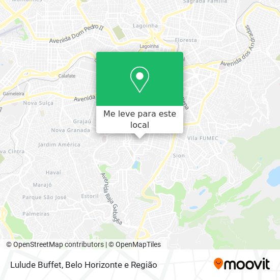 Lulude Buffet mapa