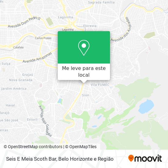 Seis E Meia Scoth Bar mapa