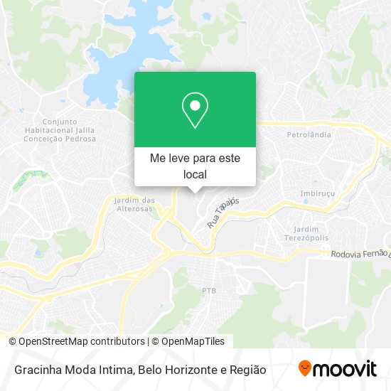 Gracinha Moda Intima mapa