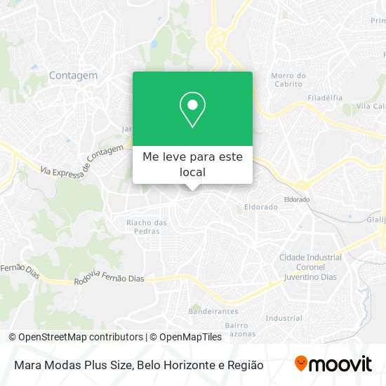 Mara Modas Plus Size mapa