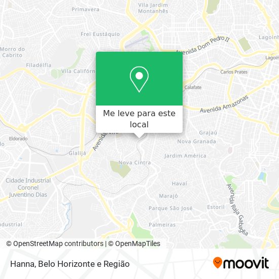 Hanna mapa