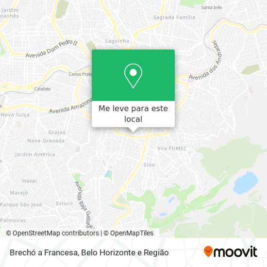 Brechó a Francesa mapa