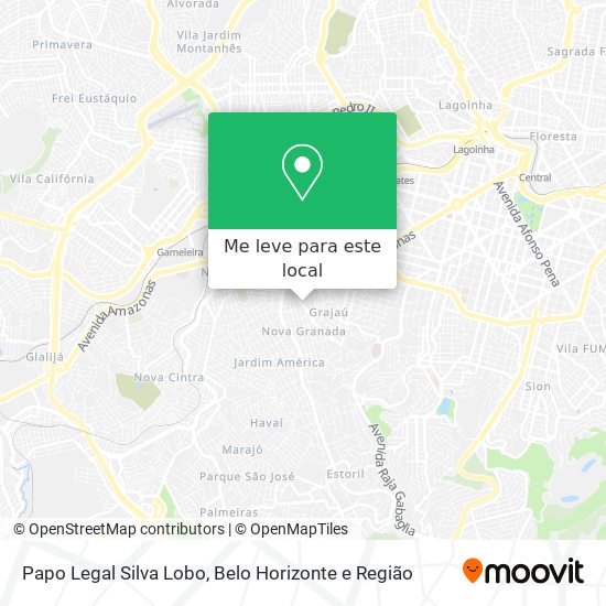 Papo Legal Silva Lobo mapa