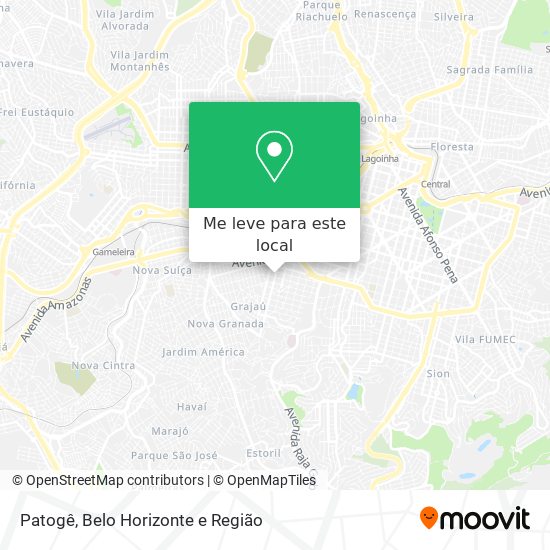 Patogê mapa