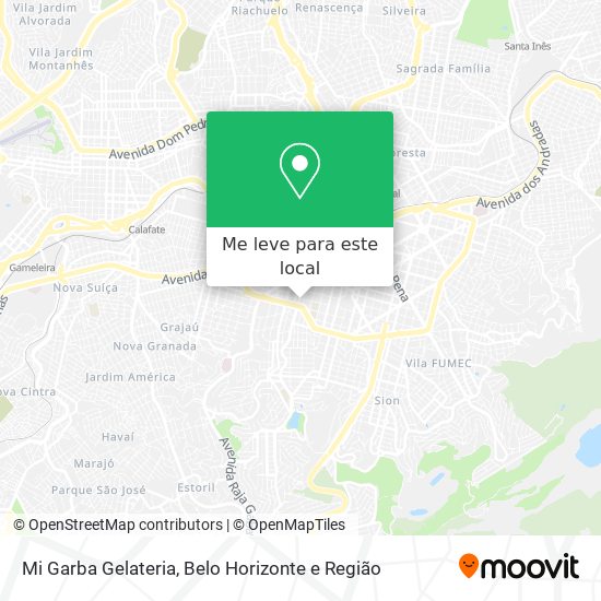 Mi Garba Gelateria mapa