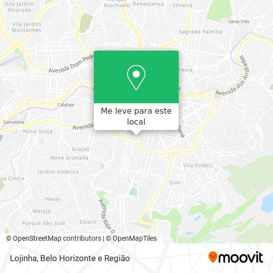 Lojinha mapa