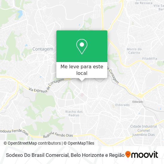 Sodexo Do Brasil Comercial mapa