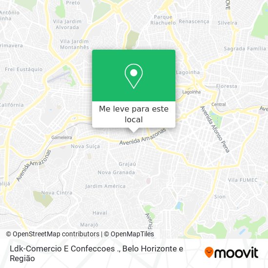 Ldk-Comercio E Confeccoes . mapa