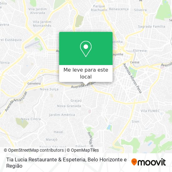 Tia Lucia Restaurante & Espeteria mapa