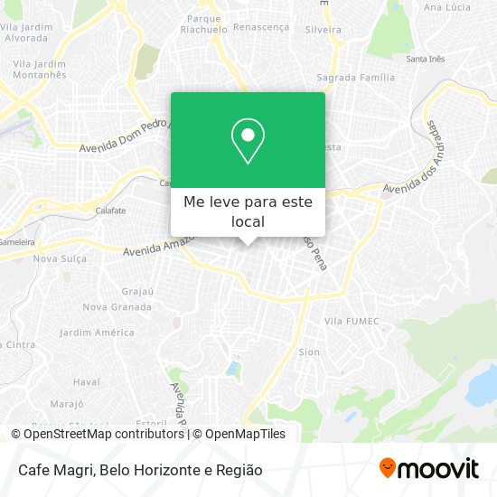 Cafe Magri mapa