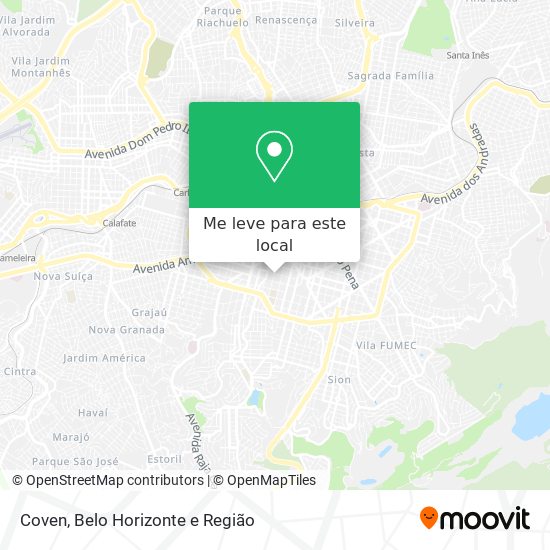 Coven mapa