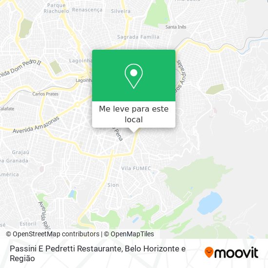 Passini E Pedretti Restaurante mapa